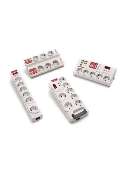 Salicru SPS.SAFE MASTER 6L limitador de tensión 6 salidas AC 230 V Blanco - Imagen 8