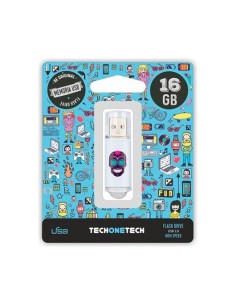 PENDRIVE 16GB TECH ONE TECH CALAVERA MAYA - Imagen 1