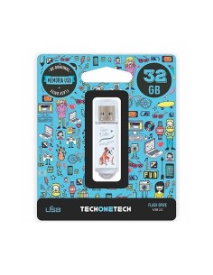 PENDRIVE 32GB TECH ONE TECH QUE VIDA MAS PERRA - Imagen 1