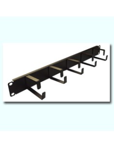 PASACABLES 19" 1U 5 ANILLAS - Imagen 1