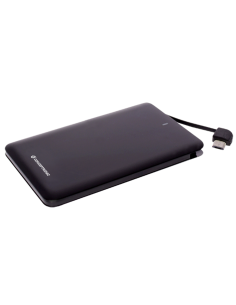 CARGADOR USB POWERBANK POWER2GO 2600 NEGRO PACK 5 - Imagen 1