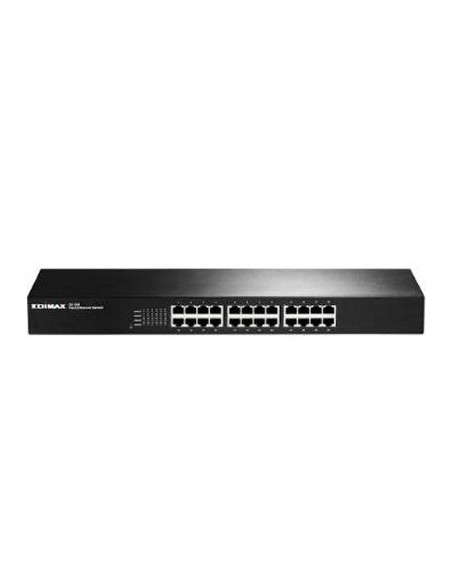 Edimax ES-1024 switch Fast Ethernet (10/100) Negro - Imagen 2