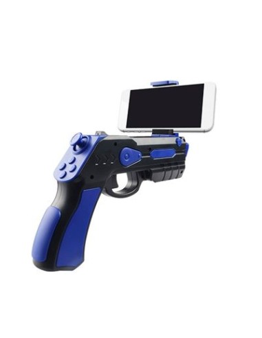 Omega Pistola Bluetooth Gaming Negro+Azul - Imagen 1