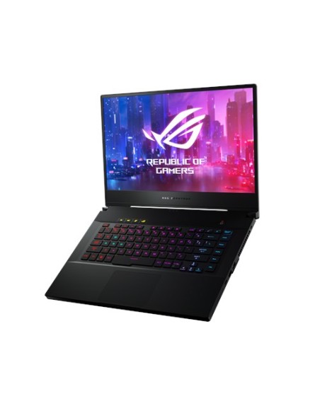 ASUS ROG GX502GW-ES006T ordenador portatil Negro Portátil 39,6 cm (15.6") 1920 x 1080 Pixeles 9th gen Intel® Core™ i7 i7-9750H 1