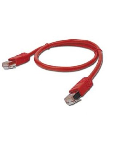 Gembird Patch Cord Cat.5e FTP 1m cable de red Cat5e F/UTP (FTP) Rojo - Imagen 1