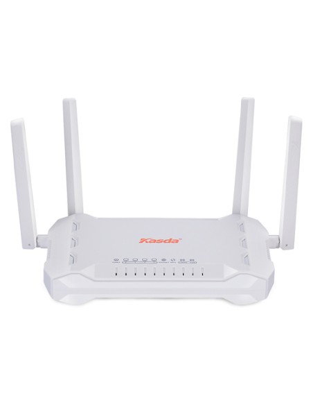 Kasda KW6515 router inalámbrico Doble banda (2,4 GHz / 5 GHz) Ethernet rápido Blanco - Imagen 1