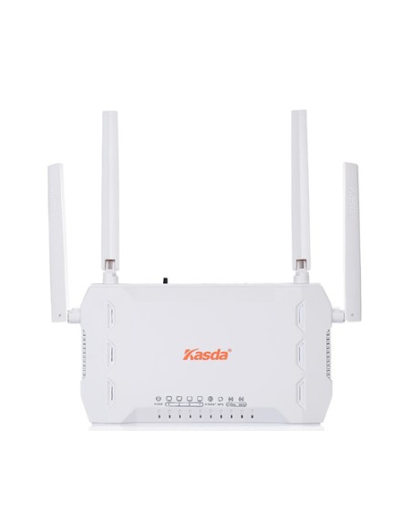 Kasda KW6515 router inalámbrico Doble banda (2,4 GHz / 5 GHz) Ethernet rápido Blanco - Imagen 2