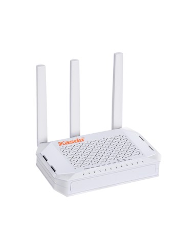 Kasda KW6512 router inalámbrico Doble banda (2,4 GHz / 5 GHz) Ethernet rápido Blanco - Imagen 1