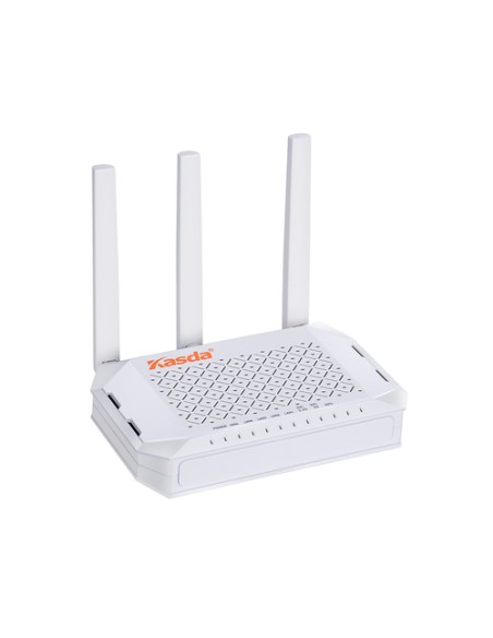 Kasda KW6512 router inalámbrico Doble banda (2,4 GHz / 5 GHz) Ethernet rápido Blanco - Imagen 1
