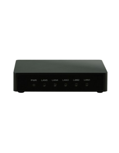 Kasda KS105 switch No administrado Fast Ethernet (10/100) Negro - Imagen 1