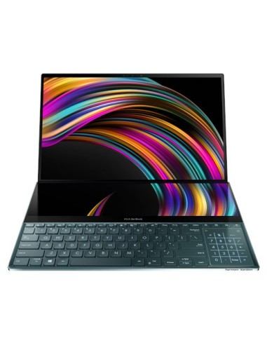 ASUS ZenBook UX581GV-H2001R Negro Portátil 39,6 cm (15.6") 3840 x 2160 Pixeles Pantalla táctil Dual-screen 9th gen Intel® Core™ 