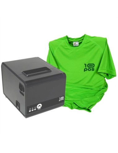 10POS Impresora Térmica RP-10N Usb+Rs+Eth+Camiseta - Imagen 1
