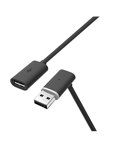 HTC 0.45m, USB 2.0 cable USB 0,45 m USB A Negro - Imagen 1