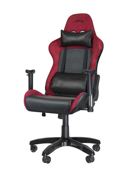 SPEEDLINK Regger Silla para videojuegos de PC Asiento acolchado Negro, Rojo - Imagen 1