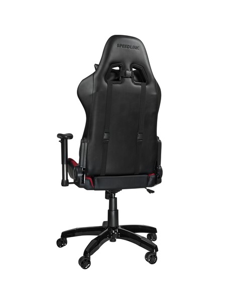 SPEEDLINK Regger Silla para videojuegos de PC Asiento acolchado Negro, Rojo - Imagen 2