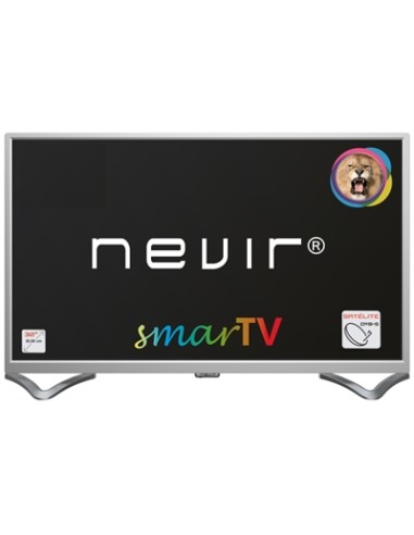 Nevir 8050 TV 32" LED Smart TV 2xUSB 3xHDMI Plata - Imagen 1