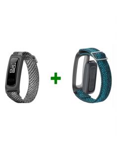 HUAWEI Band 4e Pulsera Gris + Correa Verde - Imagen 1