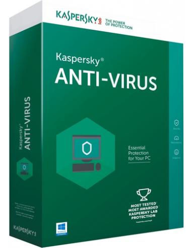 Kaspersky Lab Anti-Virus Licencia básica 1 licencia(s) 1 año(s) Plurilingüe - Imagen 1