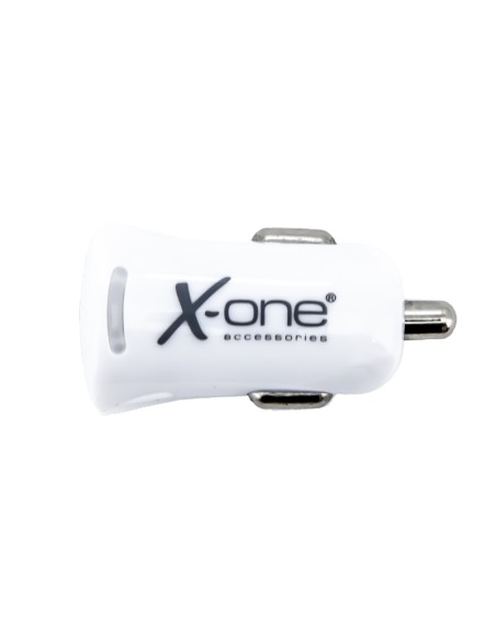X-One cargador coche 1x USB 2.1A  Blanco - Imagen 2