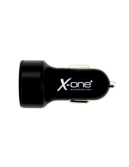 X-One cargador coche 2x USB 2.1A  Negro - Imagen 2