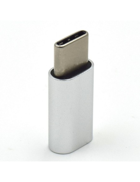 Ewent EW9645 adaptador de cable USB C Micro USB B Plata - Imagen 4