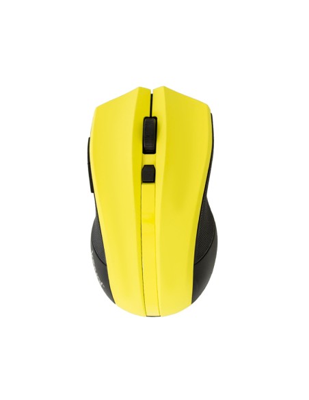 iggual CONNECT Ratón óptico 1600dpi 2,4G. Amarillo - Imagen 2