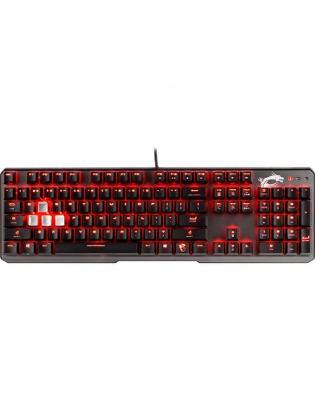 MSI Vigor GK60 teclado USB QWERTY Portugués - Imagen 2
