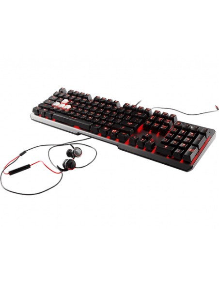 MSI Vigor GK60 teclado USB QWERTY Portugués - Imagen 3