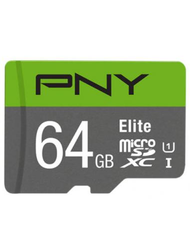 MICROSD PACK 2 x 64GB ELITE PNY - Imagen 1