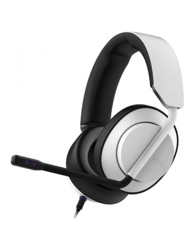 NZXT Auricular AER Close Wired Stereo Blanco - Imagen 1