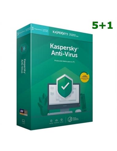 Kaspersky Antivirus 2020 3L/1A PROMO  5+1 - Imagen 1