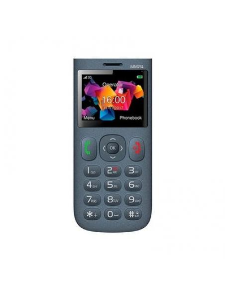 MOVIL MAXCOM COMFORT MM751 GRIS 2,3 /MICROSD HASTA 32GB/900 - Imagen 2