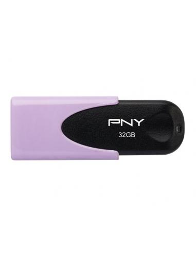 USB PNY ATTACHE 4 LAVERDER 32GB - Imagen 1