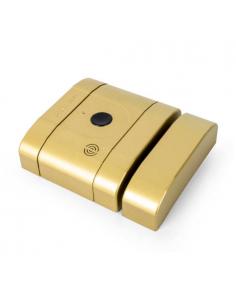 CERRADURA INTELIGENTE DE ALTA SEGURIDAD LATÓN MATE RF AYR - Imagen 1