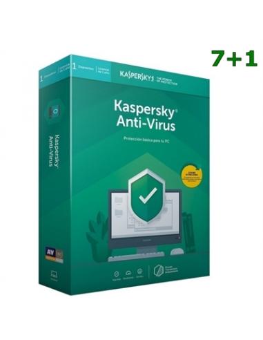 Kaspersky Antivirus 2020 1L/1A PROMO 7+1 - Imagen 1
