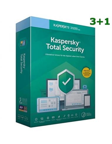 Kaspersky Total Security MD 2020 5L/1A PROMO 3+1 - Imagen 1