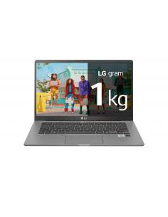LG PORTATIL 14Z90N-V.AR55B GRAM, 14, I5, 8GB, 512 SSD,WIN HOME, PLATA - Imagen 1
