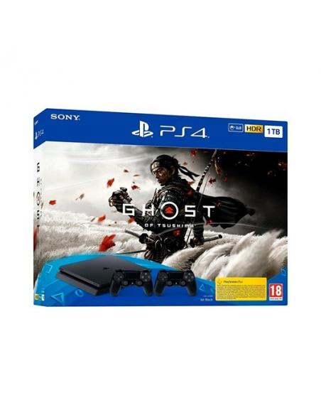 CONSOLA SONY PS4 1TB   GHOST OF TSUSHIMA - Imagen 1
