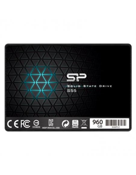 Silicon Power S55 SSD 960GB 2.5" 7mm Sata3 - Imagen 1
