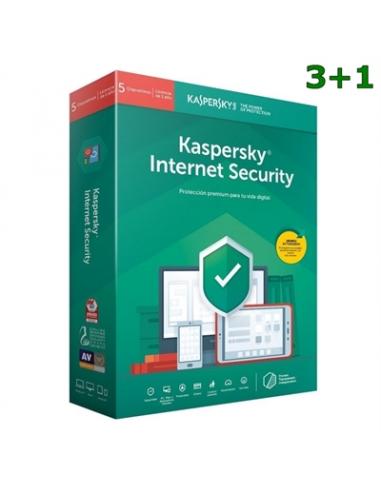 Kaspersky Internet Sec. MD 2020 5L/1A PROMO 3+ 1 - Imagen 1