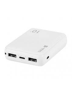 POWERBANK NATEC TREVI COMPACT 10000 MAH 2XUSB-A USB-C BLANCO - Imagen 1