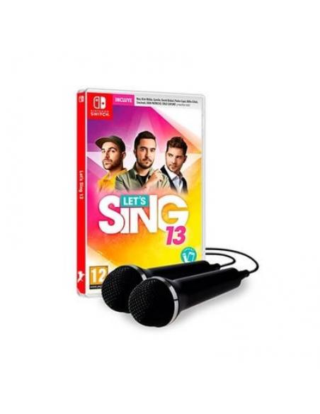 JUEGO NINTENDO SWITCH LET S SING 13 + 2 MICROS - Imagen 2
