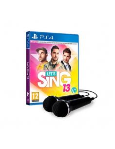 JUEGO SONY PS4 LET S SING 13 + 2 MICROS - Imagen 1