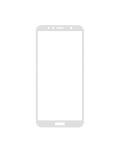 X-One Cristal Templado 3D Huawei Y6 2018 Blanco - Imagen 1