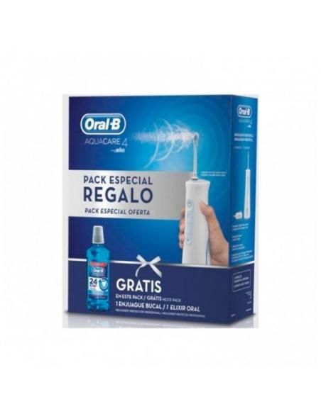 IRRIGADOR DENTAL BRAUN ORAL-B AQUACARE+COLUTORIO - Imagen 2