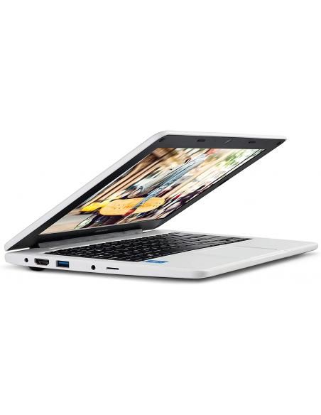 PORTATIL MEDION E11201/11,6" HD/IC-N3450/1,10-2,20 GHz/4GB/64GB eMMC/W10 Pro Academic/white - Imagen 2