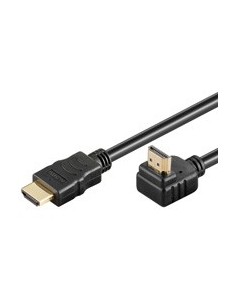 CABLE HDMI(A) A HDMI(A) 90º 2M GOOBAY
