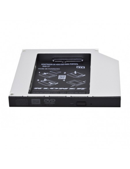 ADAPTADOR BAHIA RW PORTATIL A SSD 2.5 KLTECH 12.7m