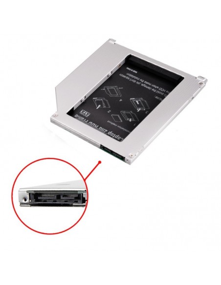 ADAPTADOR BAHIA RW PORTATIL A SSD 2.5 KLTECH 12.7m