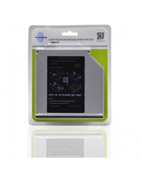 ADAPTADOR BAHIA RW PORTATIL A SSD 2.5 KLTECH 12.7m